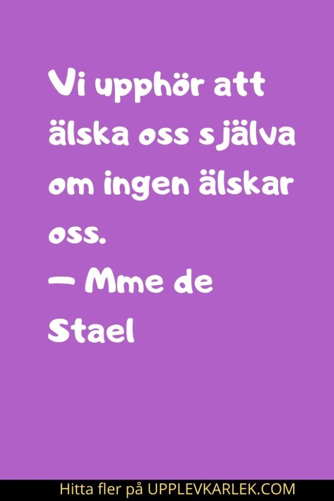 kärlekscitat på svenska