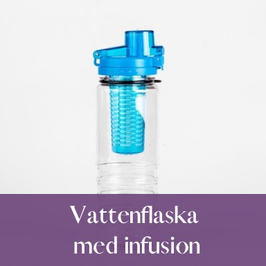 Vattenflaska med infusion
