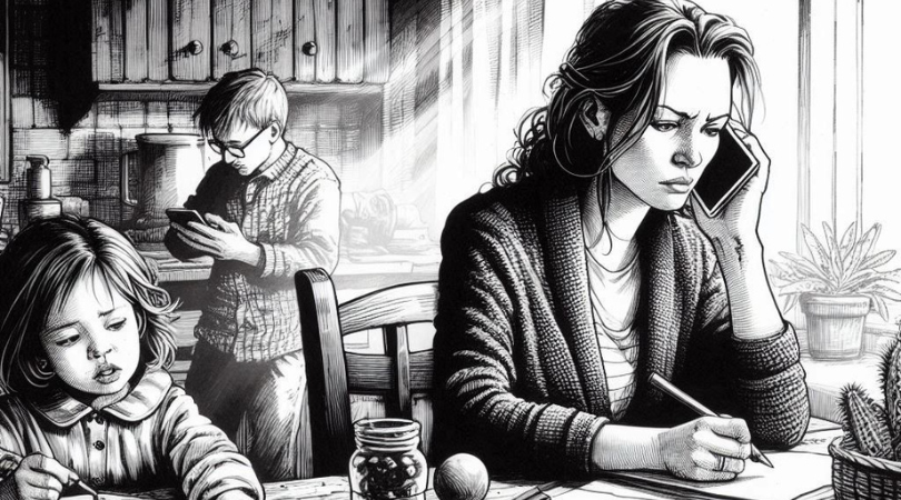 När mamma gör allt – och pappa drar sig undan